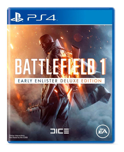 Jogo Battlefield 1 - Early Enlister Deluxe Edition - Ps4